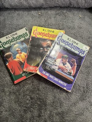 R.L. Stine Goosebumps Book Bundle of 3: Books #6, 7, 8