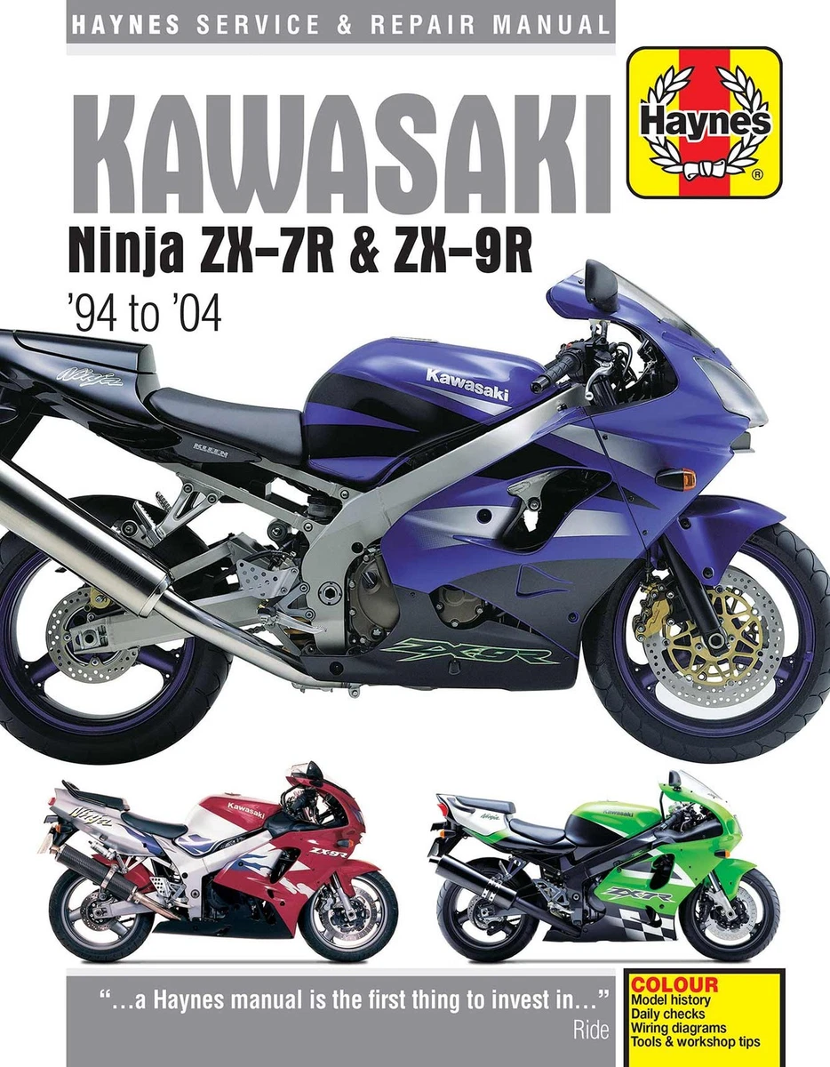 ZX-9R Motorcycle Repair Manuals & Literature for sale | eBay UK