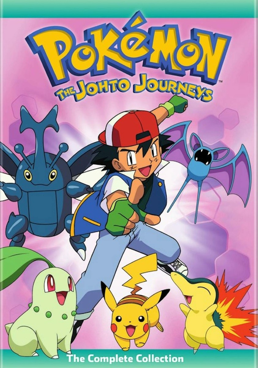 [北米版DVD] ポケモン ジャーニーズ The Series 3セット Pokemon: the Johto Journeys-The Complete Collection (DVD) for sale
