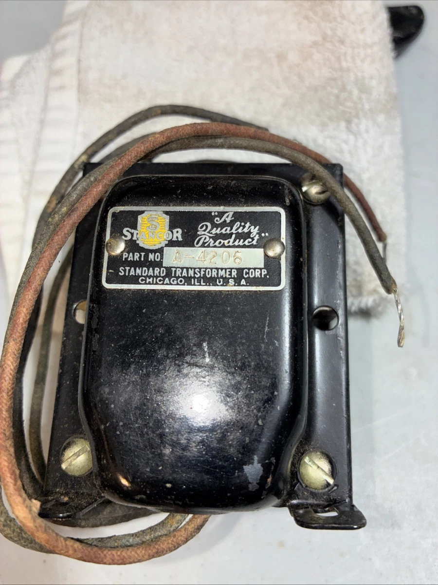 Vieux Transformateur Chicago Stand ARD – Modèle 138952 – Vintage USA – Pour Ampli ?