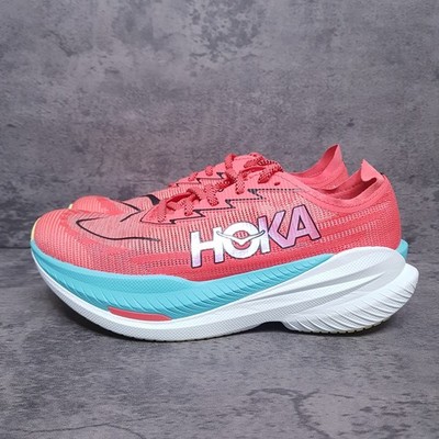 HOKA ONE ONE Mach X 2 Running Shoes Mens Size 14 1155119 GFRT Grapefruit Coral