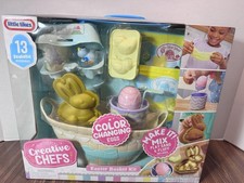 New Little Tikes Creative Chefs Easter Basket Kit Playset w/13 Accessories