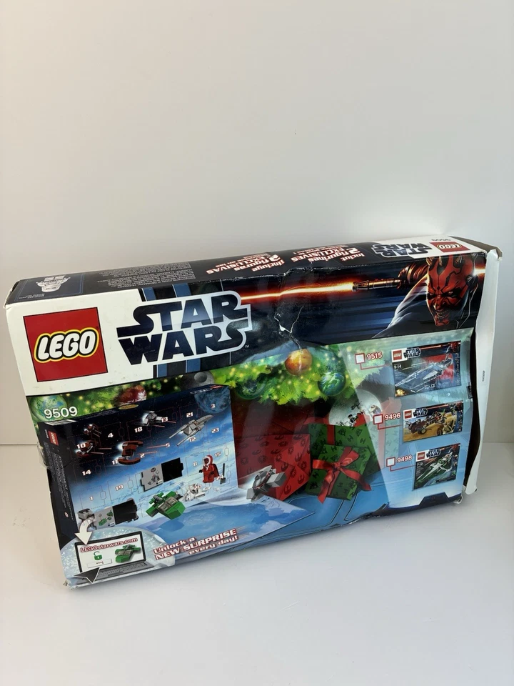 LEGO Star Wars 9509 Advent Calendar 2012 Santa Darth Maul New & Sealed - RARE - Image 2 of 4