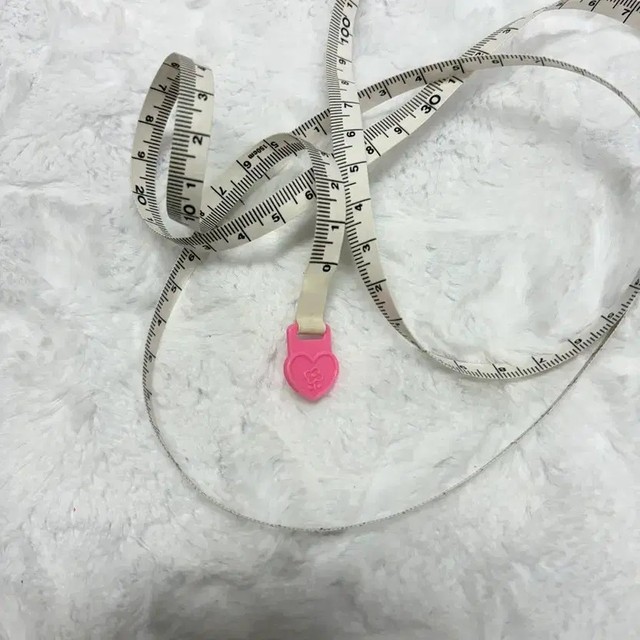 My Melody Classic Measuring Tape Pink Plastic