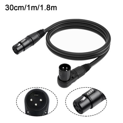 3 Pin Mikrofonkabel Winkel XLR -Kabel Einstellbare Winkel Kompatibilität