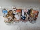 Vintage Star Wars Return of the Jedi Burger King Glasses Set of 4 1983 Coca Cola