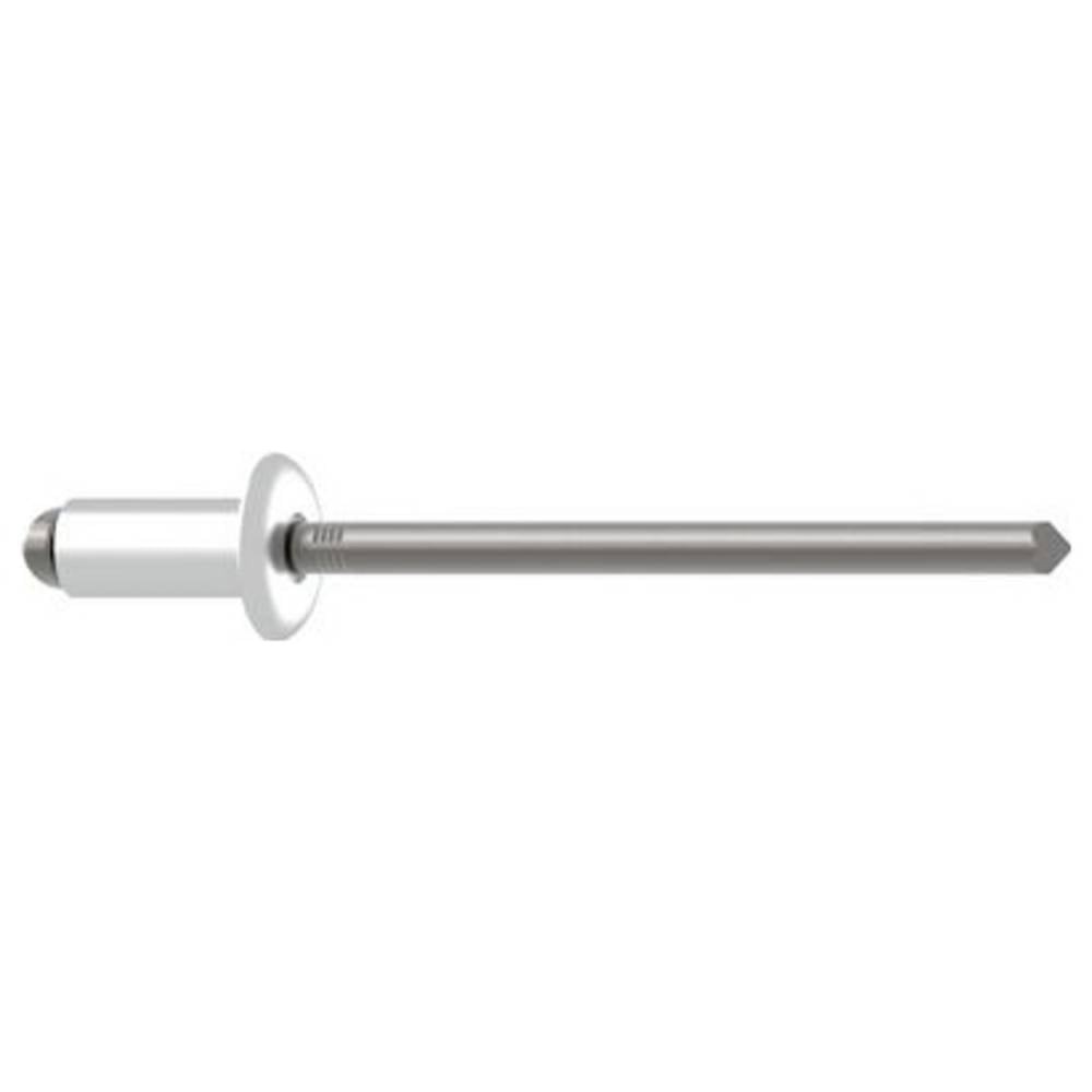 Rivet aveugle pour assemblage de tôles fines Gesipa 1433487 acier aluminium 4 mm
