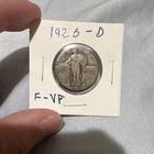 1926-d standing liberty quarter dollar f-vf circulated silver (free Shipping!!!)