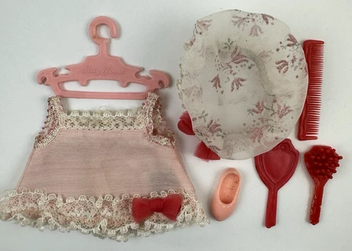VINTAGE 1960's IDEAL TAMMY PEPPER DOLL BED TIME #9307-0 OUTFIT