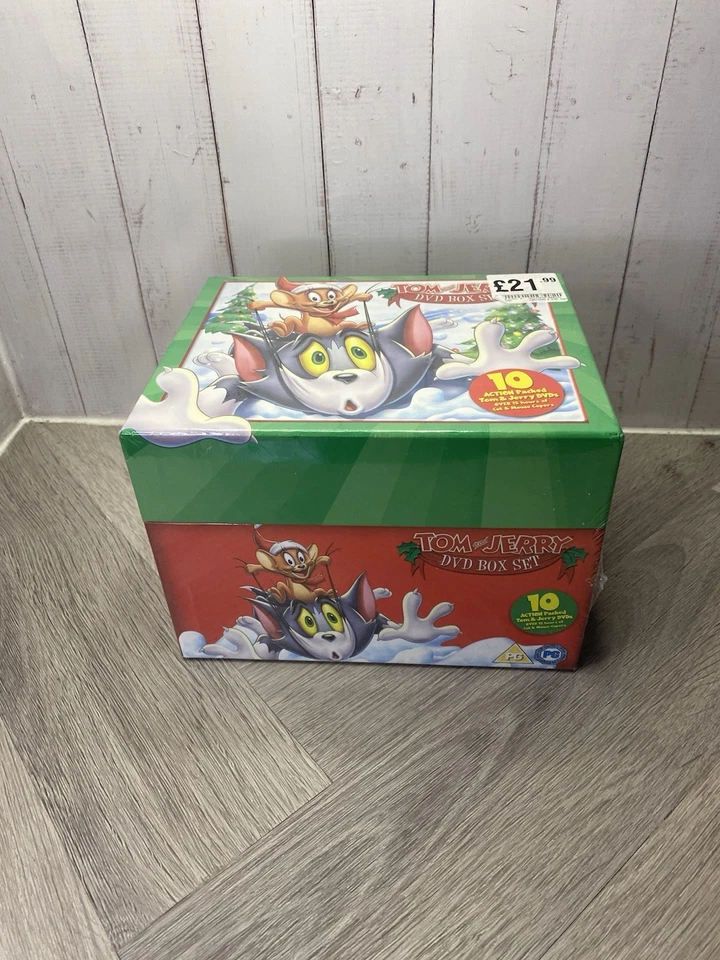 Tom And Jerry Dvd Boxset 10 Disc Set UK Dvd New And Sealed - Image 2 of 4