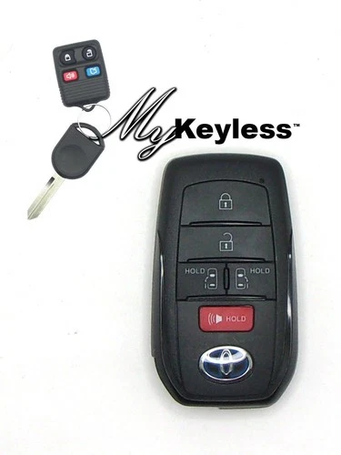Single OEM Toyota Sienna '21-'25 Smart Key Remote Used -HYQ14FBX- - product listing photo