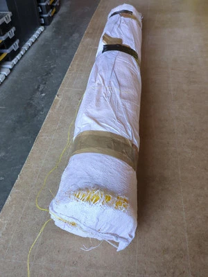 Fibre Glass Mesh 160g/m2 35sqm remaining DM22415 4x4 Yellow used with mapei 3240 - Image 1 of 4