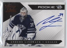 2010 Panini Luxury Suite Rookies Group 3 463/499 Anders Lindback #162 Auto 2r5