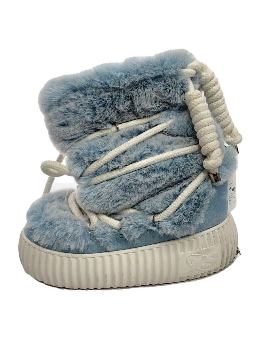 YELLO SHORT BOOTS YGRITTE FAUX FUR Blue Used | eBay YELLO SHORT BOOTS YGRITTE FAUX FUR Blue Used | eBay