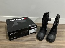 NIB Baffin Mustang Kids Junior Snow Boot - Black Youth Size 2