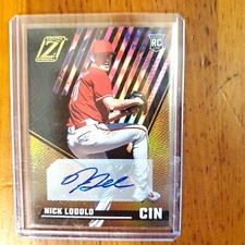 Rookie Signature Nick Lodolo AUTO RC  2022 Panini Chronicles Zenith # 15 Reds 