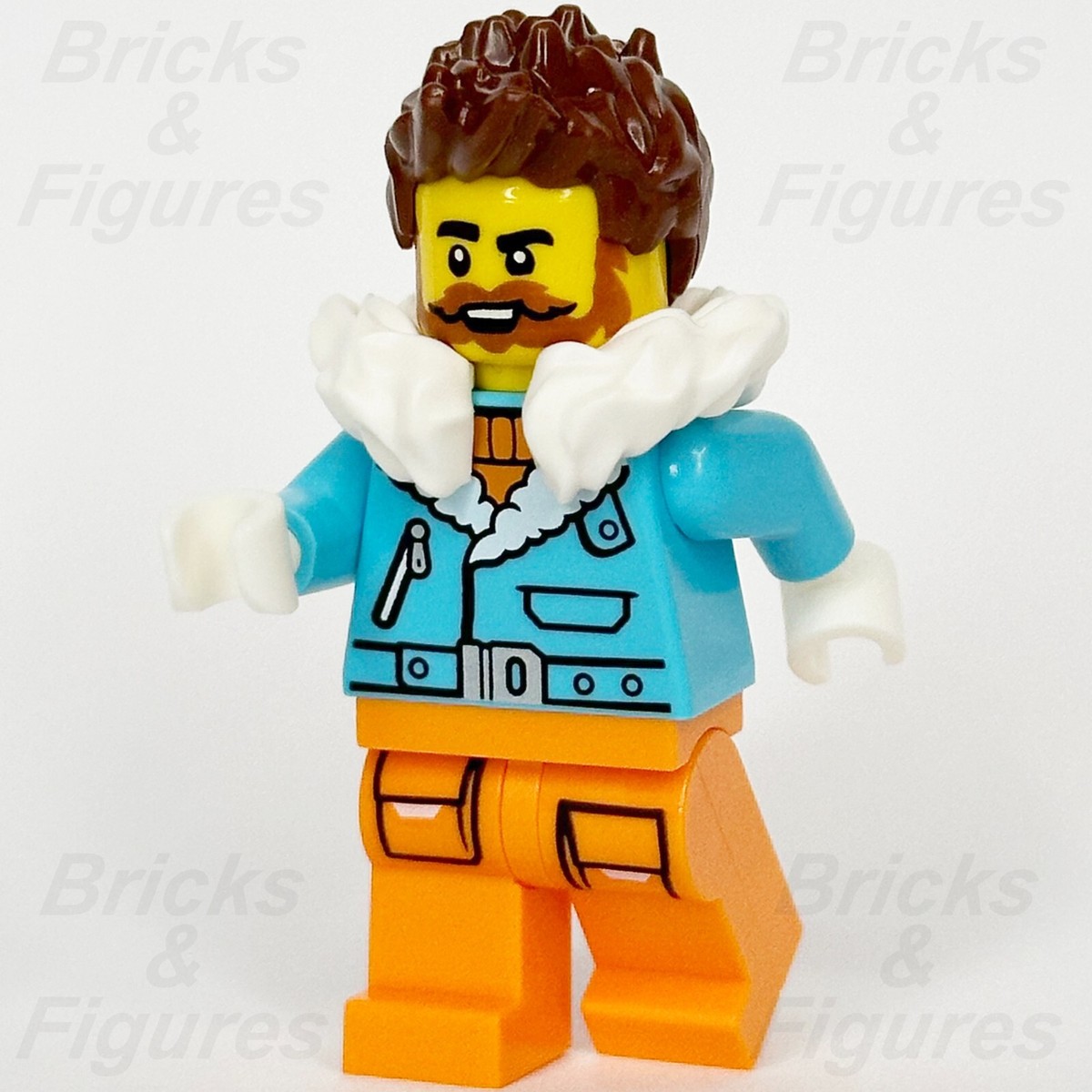 LEGO® City Arctic Explorer Captain Minifigure Town Male 60368