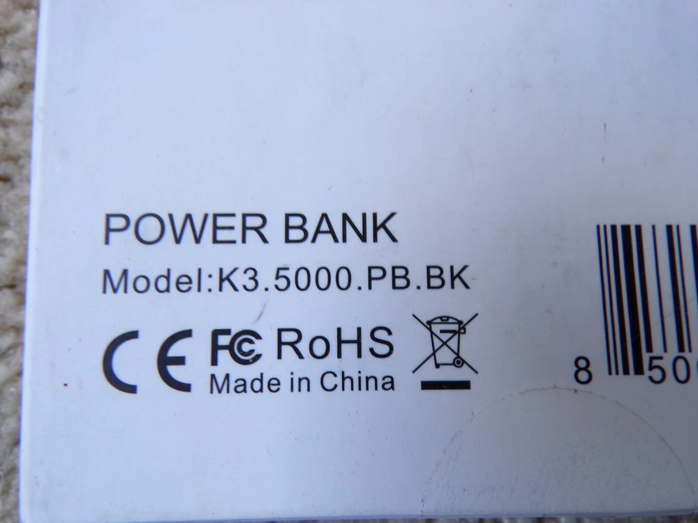 Portable 5000mAh K3b4 Power Bank for On-the-Go Charging Portable 5000mAh K3b4 Power Bank for On-the-Go Charging