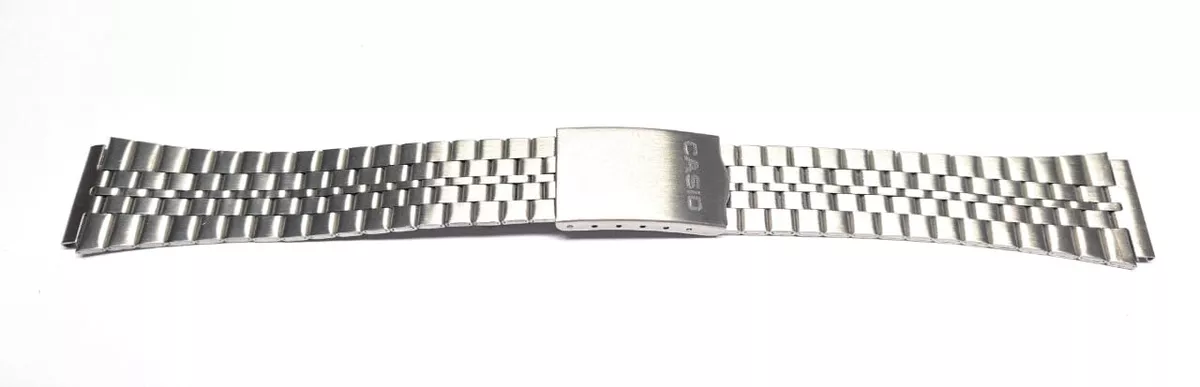 Casio stainless steel watch bands hot sale