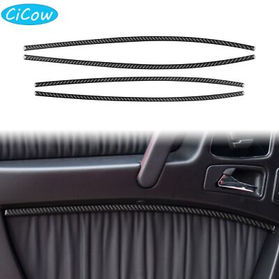 Real Carbon Fiber Interior Door Panel Cover Trim For Benz G-Class W463 G63 13-18