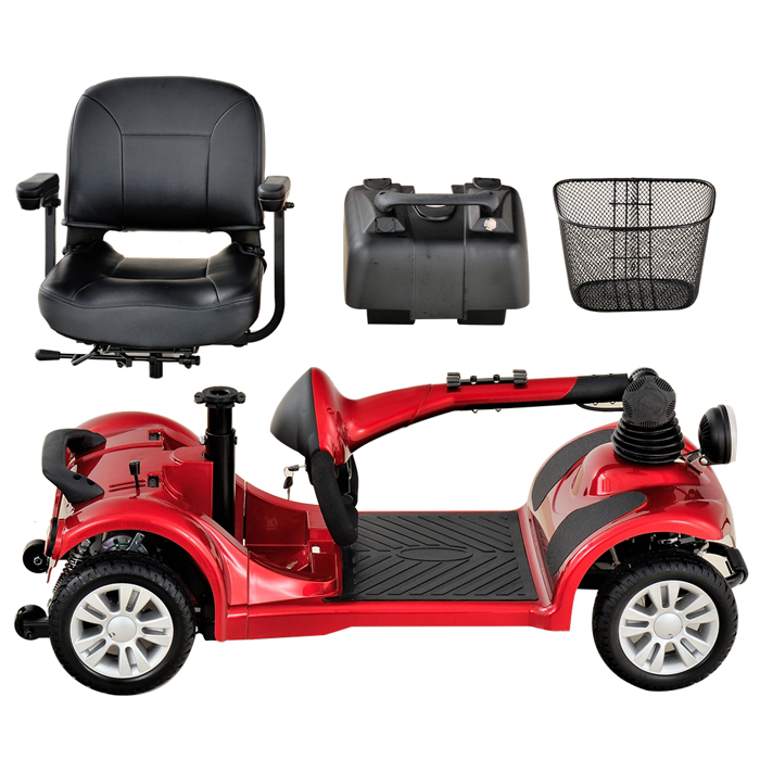 Hillman Lithium D200 5mph Top Spec Portable Foldable Car Boot Mobility