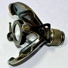 Antique Brass Monocular Nautical Binocular Telescope Vintage Spyglass