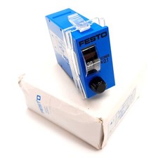 Festo PZVT-3-SEC Pneumatic Timer, Delay Range 0.2-3sec, 2-6 bar, M5x0.8