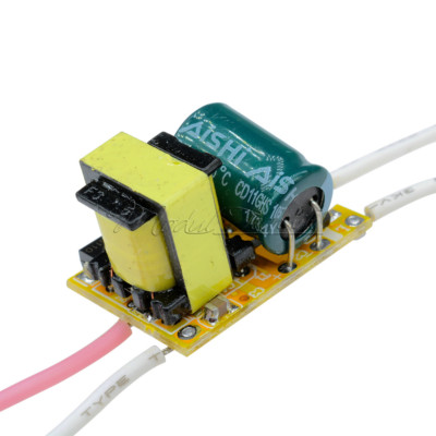 Non-waterproof LED Chip  Driver Transformer Driver Power Supply AC 85-265V 3W