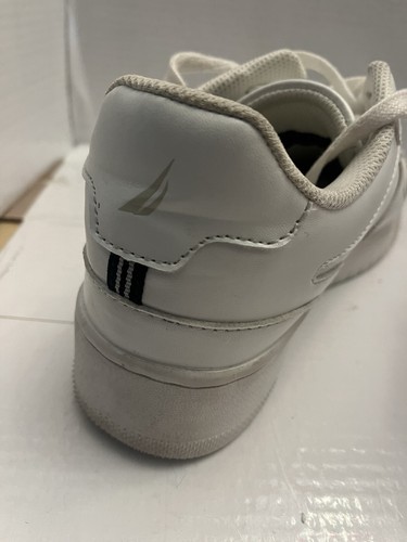 Nautica Stafford Sneakers White Lace Up Men's Size 10 - Picture 9 of 9