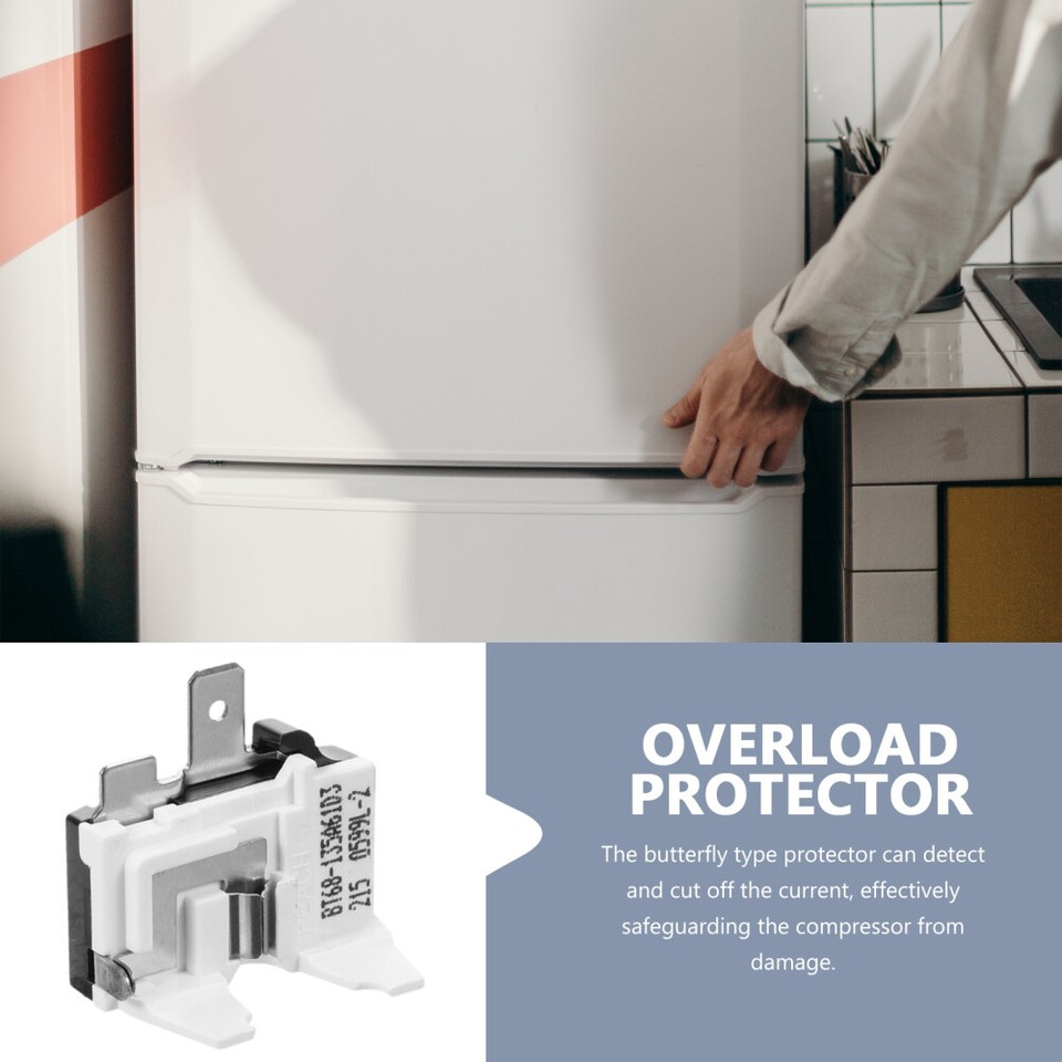 Refrigerator Butterfly Protection Freezer Overheat Protector Overload