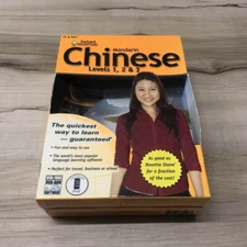 Instant Immersion Mandarin Chinese Levels 1,2,3 for PC & MAC ~ New Sealed