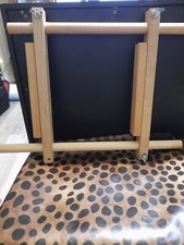 Wooden Pine Scroll Split Embroidery 9" x 7" frame