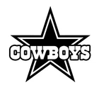 Vinyl Decal Car Truck Sticker Wall NFL Football - Dallas Cowboys Logo v2
