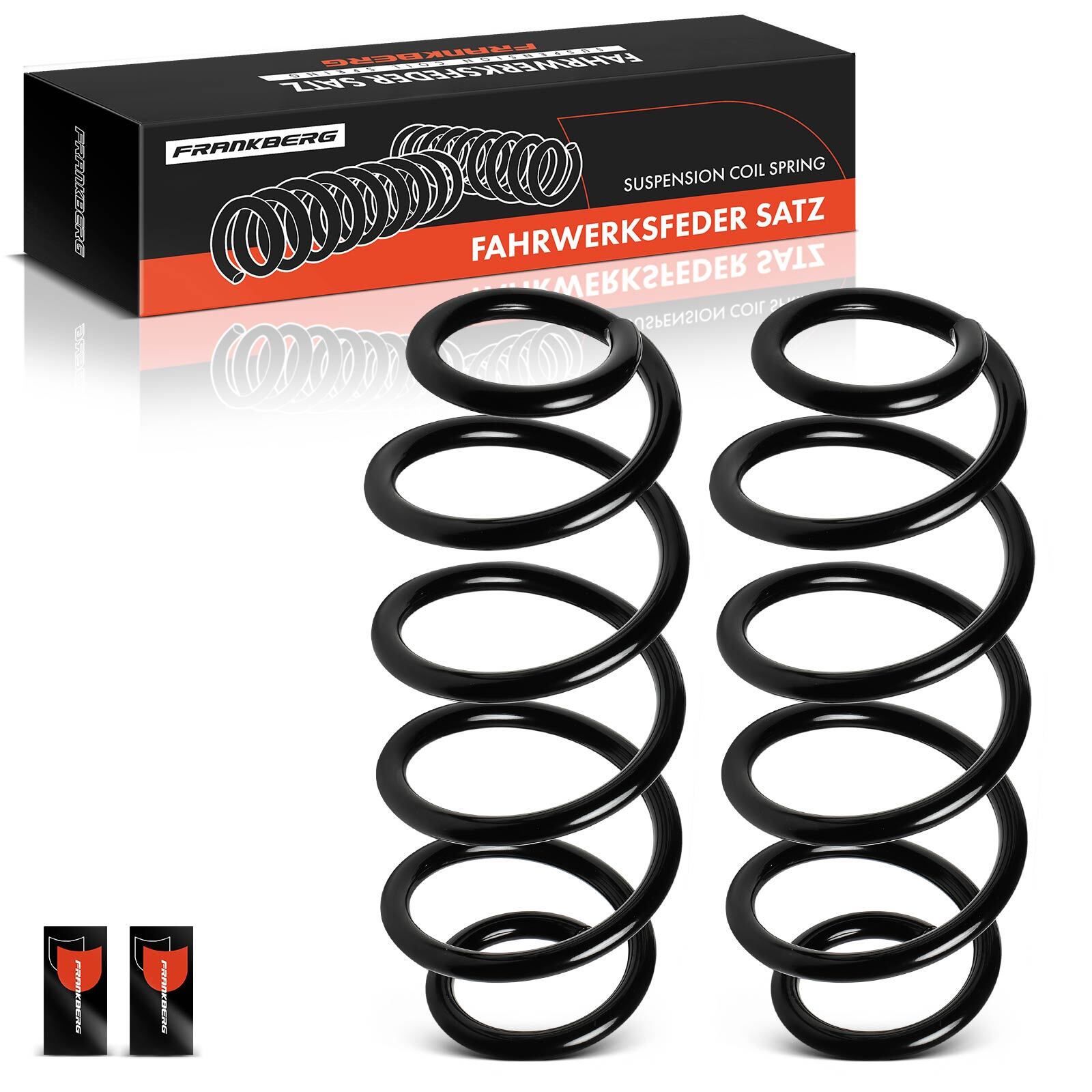 FRANKBERG 2x Coil Spring Set for Suzuki Swift III 2005-2024 Rear RA7104