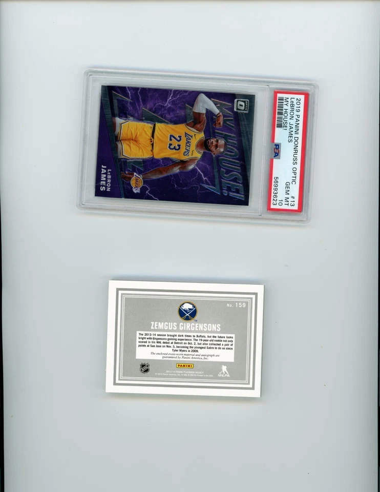 2013-14 Playbook Zemgus Girgensons RC Auto 131/199 #159 - Image 3 of 3