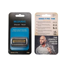 1-3x Series 9 Electric Shaver Replacement Head 94M Compatible with Braun S9 Pro