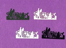 WEDDING BORDER die cuts scrapbook cards