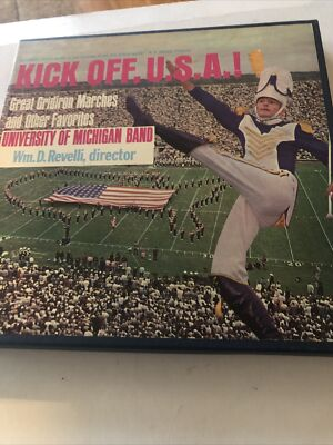 #ad Kick Off USA University Of Michigan Band Reel To Reel VTC1691 Vanguard 7.5 IPS $18.00