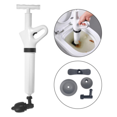 #ad Air Drain Blaster Pressure Pump Cleaner High Pressure Pipe Opener Toilet Plunger $27.25