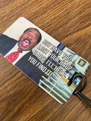 The Office Stanley Luggage BagTravel Tag Boy Have You Lost Your Bag?