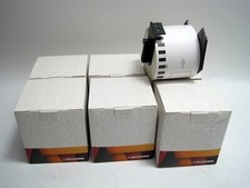Lot of 6 - Brother DK-2205 Continuous Paper Label Roll Cut-to-Length 2.4 x100ft