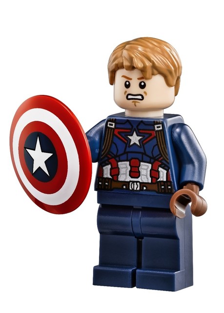 Lego Marvel Super Heroes Avengers Captain America With Shield Helicarrier 76042 | eBay