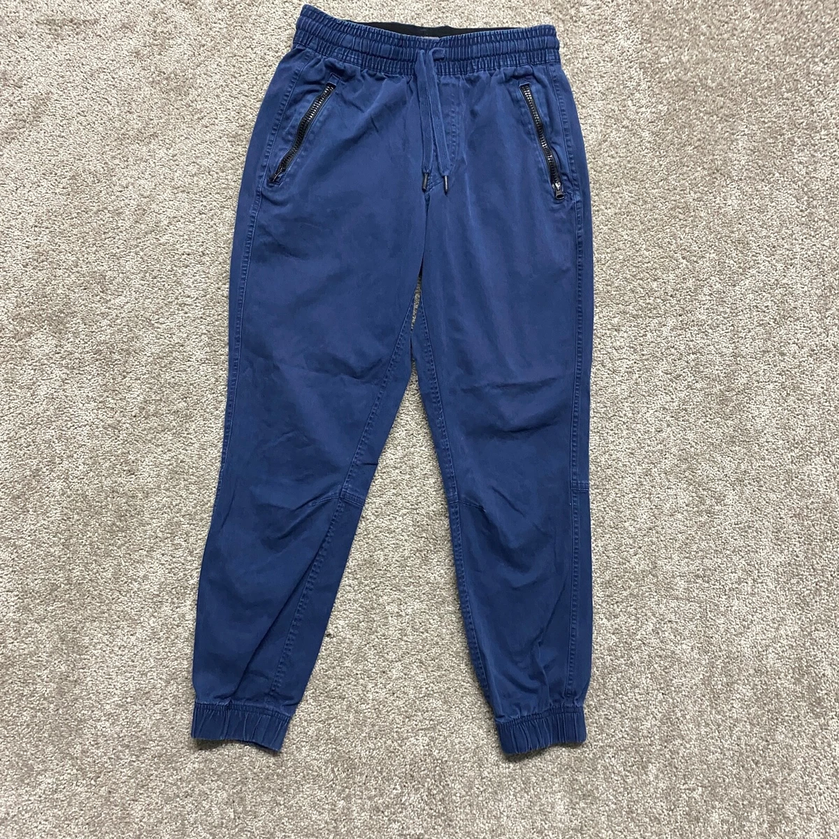 Under Armour Pants Mens Small Blue Fitted Joggers Tapered Athletic