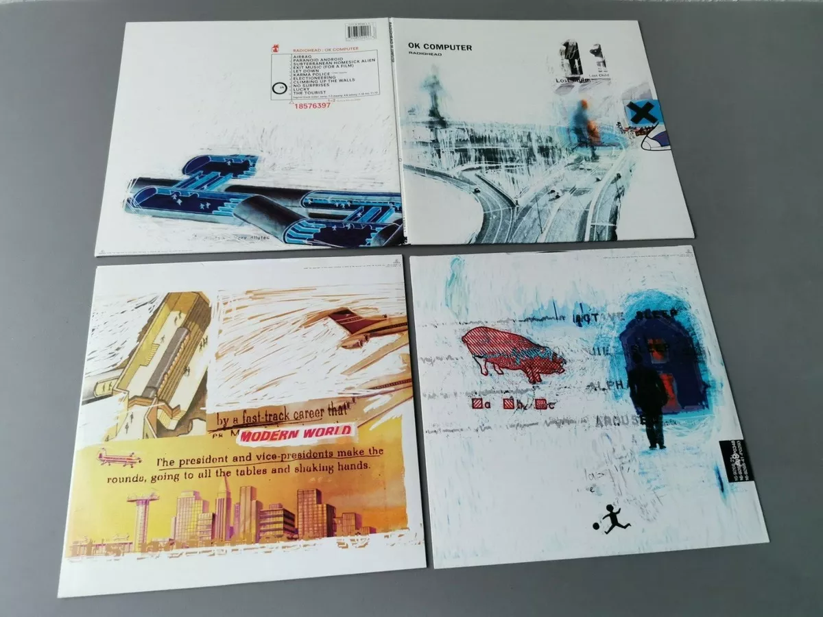 RADIOHEAD original first Vinyl 2LP OK Computer (1997 Parlophone Records UK)