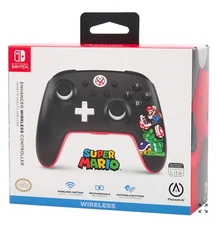 Nintendo Switch PowerA Mario Mayhem Wireless Controller for Switch - Black/Red