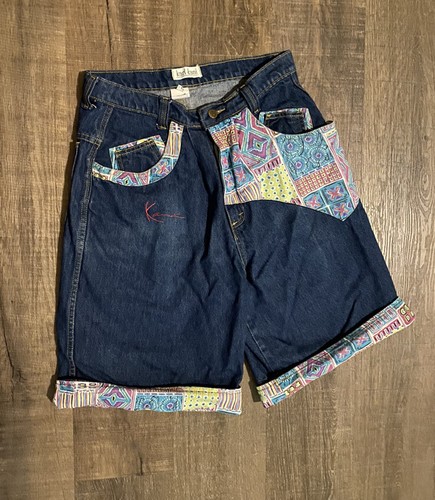 Vintage 90s Karl Kani Jean Shorts 