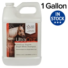 UltraCruz Equine Bright White Horse Shampoo, 1 Gallon