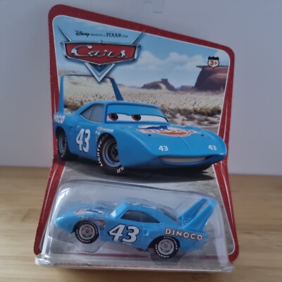 Disney Pixar Cars The King Blue 1. Serie Desert **sehr selten 2005** Neu in OVP