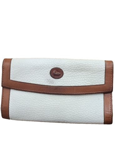 Dooney Bourke Cigarette Holder Maroon Leather Pouch Vintage