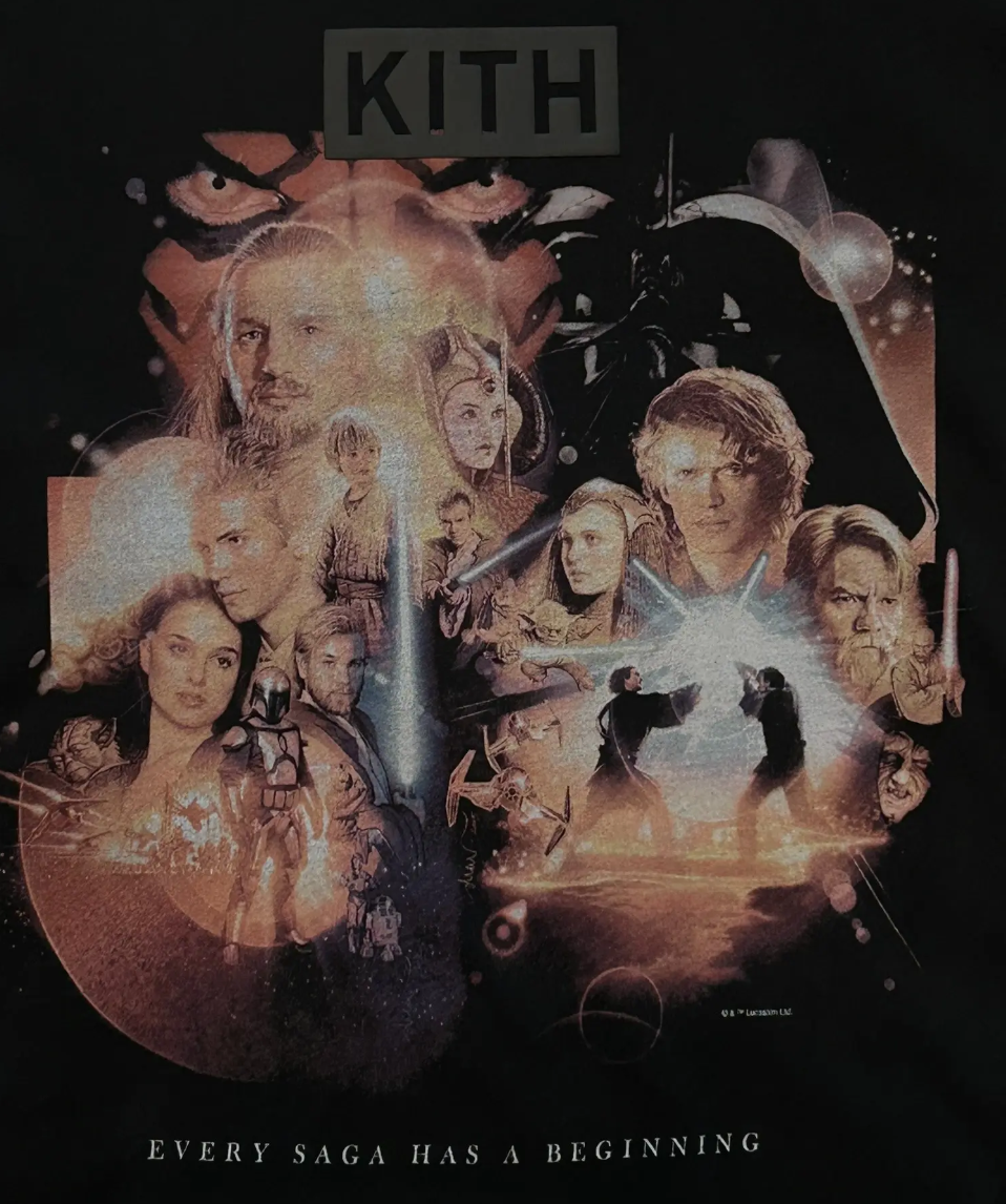 KITH x STAR WARS Beginning Vintage T-Shirt Size Small New | eBay